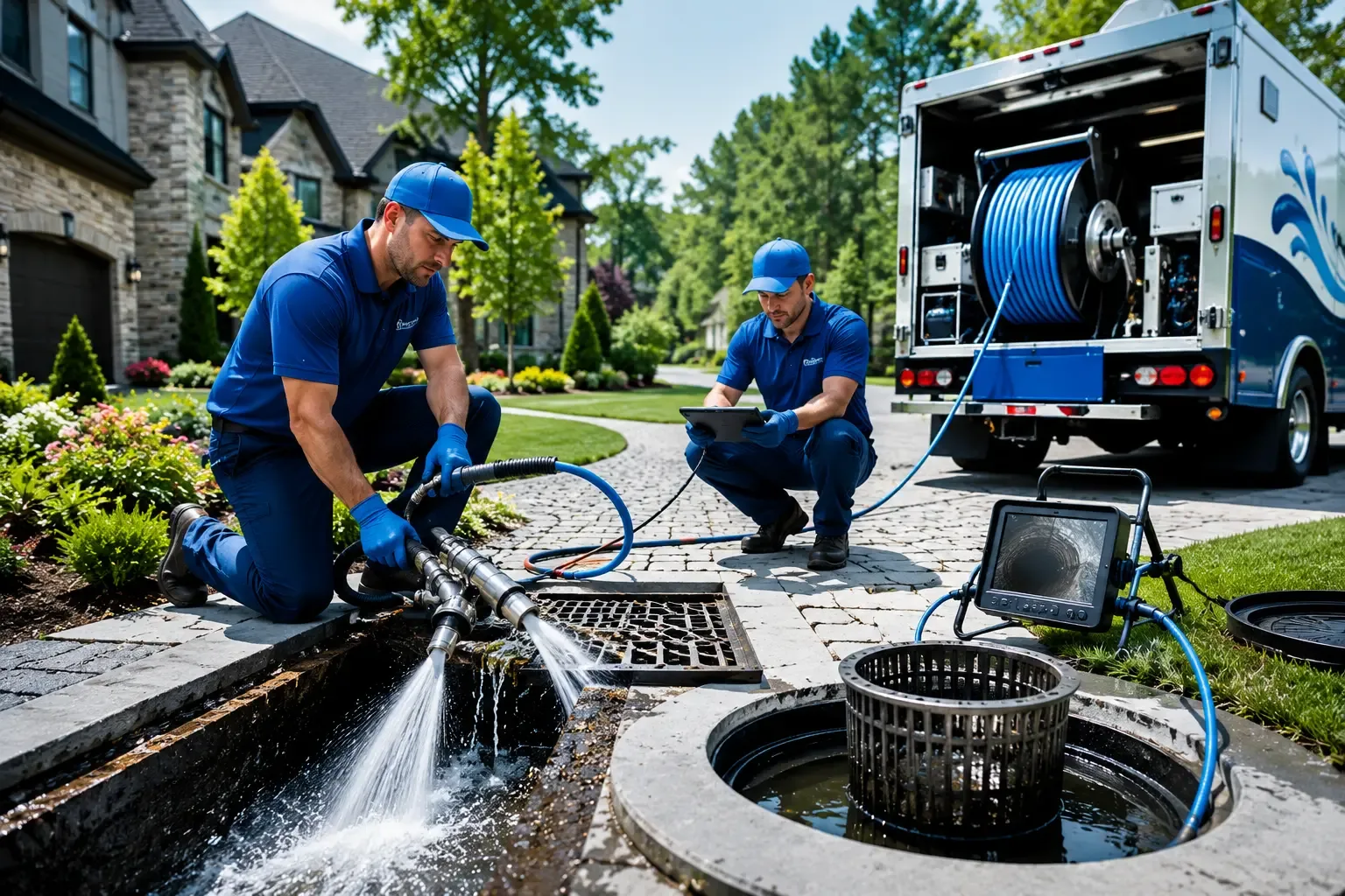 Local outdoor drain cleaning professionals in Bridgeport, WV